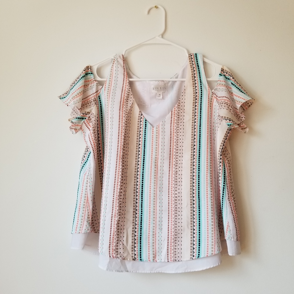 Open shoulder top